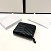 Y 2022 New Type Designer Wallet Women High Quality Luxury Top Purse Bag Fashion Classic Card Holder Zippy Coin Black Purses With Size 10cmx9cm Real Photos Wholesale