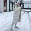 Zimowa kurtka bawełna -Wersja koreańska 2022 Koreańska luźna gruba wyściełana na średniej długości kobiety Pluse1 Phin22