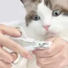 Katt nagelklippare för liten hund katt professionell valp klor cutter pet naglar sax trimmer grooming and care cat accessoarer sxaug11