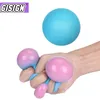 Antistress Drukbehoefte Needoh Ball Stress Relief Change Color Squeeze Balls DNA voor kinderen Volwassenen Hand Fidget Toy Squishy Stressball 220629