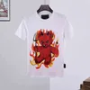 Clothes T Shirts Lyp Luxurys Designers 2021 New t s Mens Skull Off Rhinesone Shor Sleeves Women Whie Bear Bags 02