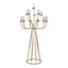 16 13 cabeças de metal candelabra cenas stands mesa de casamento peças centrais da estrada Lead Grand Event Christmas for Home Party Decoration DIY