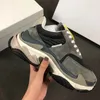 حار باريس 17fw triple s رياضة فاخرة الثلاثي ص أبي الأحذية للرجال النساء البيج الأسود الرياضية التنس الجري الأحذية خمر الأحذية 36-45 NO7