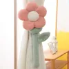Simulação de desenhos animados de luxo, brinquedos de pelúcia de flores de flor de rosa para crianças para decoração em casa pp algodão de algodão brinquedo de pelúcia