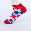 Spring and summer new men's socks trend puzzle series ship leisure