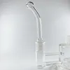 High quality 18 8mm glass hookah female and male nozzle arc adapter for water gun