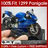 OEM Fairings Kit For DUCATI Panigale 959R 1299R 1299S 959 1299 S R 2015 2016 2017 2018 Body 140No.86 959-1299 15-18 959S 15 16 17 18 Injection mold Bodywork blue stock blk