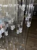 Décoration acrylique chandelier table artisanat centre de mariage pilier route plomb fête bougie bâton décoration de la maison imake279