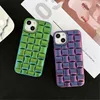 Fundas de teléfono de tejido de moda de una pieza para iPhone 14 Pro max Plus 13 13Pro 13Promax 12 12Pro 12Promax XSMAX 11 cubierta de decoloración carcasa de teléfono móvil