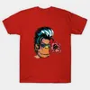 Herr t-shirts män bomull t-shirt rockabilly tryck man klädnad casual mode toppar sommar tee skjorta lösa skjortor 2022 trend