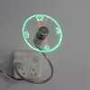 Epacket Usb Gadget Mini flexível LED LIGHT Relógio Relógio Desktop Clock Gadgets Cool Time Display196L8385035