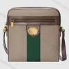 Diseñador de lujo Cuero genuino Ophidia Bolso de hombro Cinta verde Noche Hombres de las mujeres bandolera Bolsos tote mujer bolsillos de moda bolso Clutch Totes classic alma