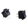 Interrupteur X AC 250V 3A, 2 broches ON/OFF, e/s SPST Snap In, Mini interrupteur à bascule pour bateau