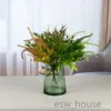Artificial Grass Plants Wreaths Greenery Faux Boston Fern Daffodils Bryophyte Outdoor UV Resistant Plants Home Office Decor