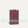 7A高品質のメンウォレット本物の革の財布キーポーチポートポートカルテラクスリスデザイナーカードホルダーパスポート女性ホルダーコイン248T