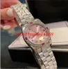 Plusieurs couleurs Lady Watch Président Diamond Bezel Shell visage Femmes Femmes en acier inoxydable Mouvement quartz 31 mm Sapphire Miroir Imperpose Watch