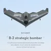 RC -vliegtuig B2 B3 Stealth Bomber 2ch 34cm Spelspain Cessnas 172R Electric 2 4G Remote Control Airplane Aircraft Drone Toy Jet Model 220713