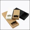 Cardboard Box Kraft Paper Der Wedding White Gift Packing For Jewelry/Tea/Handsoap/Candy Drop Delivery 2021 Boxes Office School Business In
