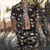 Zomerstrand mode bloemenprint tweedelig sets voor mannen korte mouw shirt shorts pakken Hawaiian casual mannelijke outfit 220602