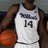 Ncaa Kansas State Wildcats basketbalshirts Keyontae Johnson Markquis Nowell Nae'Qwan Tomlin Desi Sills David N'Guessan Cam Carter Ismael Massoud Abayomi Iyiola