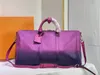 Designer Keepall 50b Taurillon Illusion leather summer 22 Boston Bag Torebka M59712