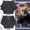 Hond Winterjas Waterdicht Warm Hondenkleding Koele huisdierkleding Pu-leer Motorjack voor kleine middelgrote grote honden Franse Bulldog Golden retriever XS-XXL A320