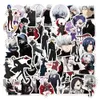 New Waterproof 10/50pcs Japan Anime Tokyo Ghoul Sticker Graffiti for Luggage Laptop Skateboard Bicycle Decal Pegatinas Stickers Children Gift Car sticker