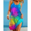 ネックドレスMujer Vestido Dress Bodycon Bandage Club Verano Kleid Dresses Trf Women Holter Mini Sexy Neeveless Blue Bohemian G220510