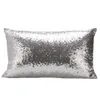 Cushion/Decorative Pillow Solid Glitter Cushion Cover Sequin Bling Throw Case 30 X 50cm Cafe Home Decor For Sofa Seat Decorative Pillows Cov