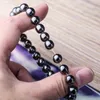 8 MM Kadın Erkek Tasarımcı Strand Bilezikler Lüks Doğal Taş Şifa Kristal Streç Boncuklu Bilezik Değerli Taş Yuvarlak Bilezikler H220418