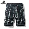 Kenntrice Men Casual Shorts Summer Fashion Elastic midja Tryckt Shorts Outdoor Jogging Tactical Cargo Short Pants Herrkläder 220622