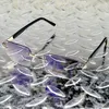 Sunglasses Diamond Cut Reading Glasses Women Men High Quality Ultralight Rimless Commercial Anti Blu Fatigue 0.75 1 1.25 1.5 To 4Sunglasses