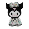 25cm漫画アニメKawali Melody Kuromied Plush Doll Lolita Princess Dress Melodyかわいい小さな悪魔人形5135732