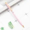 Moda spirala metalowa długopis czterolistny koniczyna kreatywne prezenty długopis lk0068