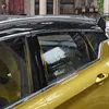 6 piezas de ventana del automóvil Pilar Pilar Pilar PVC Recorte Película anti-scratch para Geely Coolray Binray 2018 Accesorios automotrices externos al presente