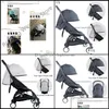 Strollers Baby Kids Maternity Baby 175 Degrees Stroller Accessories For Babyzen Yoyo Yoya Seat Liners Sun Shade Er Back Zipper Dro5474061