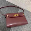 Outlet Bolsa Paris Designer Marca Moda Yslsbag Corrente Mãos Borla Bolsa de Ombro Siant Lourent Manhattan Niki Mulheres Na Moda Couro Retro Versátil Lady YOMC