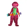 Mascot boneca traje 954 roxo dragão monstro mascote traje adulto fursuit vestido dos desenhos animados roupas carnaval