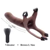 NXY DILDOS DONGS Big Size Silicone tire no vibrador para homens Penis realistas extensor amplo masculino strapon hildobullet vibra3408049