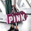 Women Outdoor bag Pink Travel Bag Female Fitness Training Duffle for Trip Large Capacity Waterproof Gym Sport travel 220602
