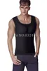 Intimo elasticizzato e contenitivo da uomo Pettorali Gilet muscolare Uomo Imbottito Shaper Maschile Bodybuilding T Shirt Tummy Underwear Beer Belly Canotte