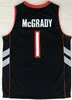 Vêtements de sport pour hommes Respirant à séchage rapide Tracy # 1 McGrady Jersey Blanc Violet 15 # Carter Jersey Meilleure qualité Penny 1 # Hardaway Maillots cousus