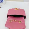 Baby-Handtasche, Mini-Schloss, Prinzessin, kleine quadratische Tasche, modische Umhängetasche mit Diamantkette