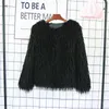 خريف شتاء 2021 Faux Faux Fur Coat Women Curly Curly Fare Coat Coat Coat Coat Scalet