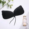 Soutien-gorge en silicone pour femmes sous-vêtements sexy lingerie sexy soutien-gorge de poitrine en silicone solide gel adhésif push up dos nu sans bretelles invisible