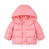 Vestes d'hiver garçons filles 1-6 ans joignant velours chaud classique rayé manteau à carreaux mode haute qualité vêtements pour enfants J220718