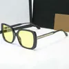 2022 Lussuosi occhiali da sole quadrati neri oversize di lusso Occhiali da sole vintage da uomo Design Occhiali di forma quadrata Uv400 Cornice dorata milionaria leggera Lunette De Soleil