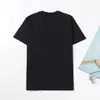 22SS 디자이너 편지 인쇄 T 셔츠 티 스웨트 패션 하이 스트리트 짧은 소매 여름 캐주얼 티셔츠 통기성 남성 여성 크루 넥 티셔츠 드레스 WO 30-320