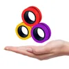 Anti Stress Magnetic Rings Fidget Unzip Toy Magic RingTools Children Magnetic Ring Finger Spinner Ring Adult Decompression Toys Wholesale FY2645 C0701x03