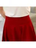 SURMIITRO Shorts Röcke Frauen Sommer Mode Schule Koreanischen Stil Rot Schwarz Mini Ästhetischen Plissee Hohe Taille Rock Weibliche 220711